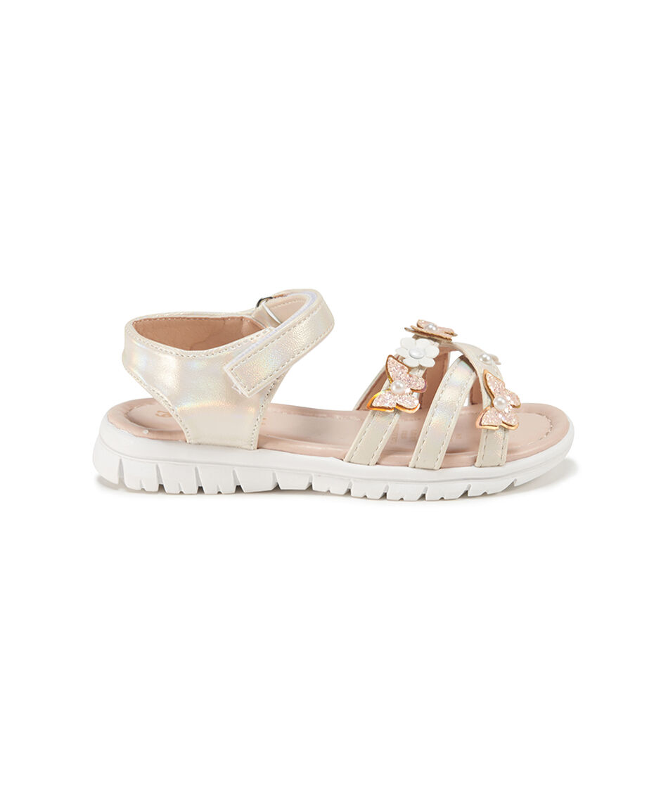 Sandalia infantil (26 a 31) mariposas