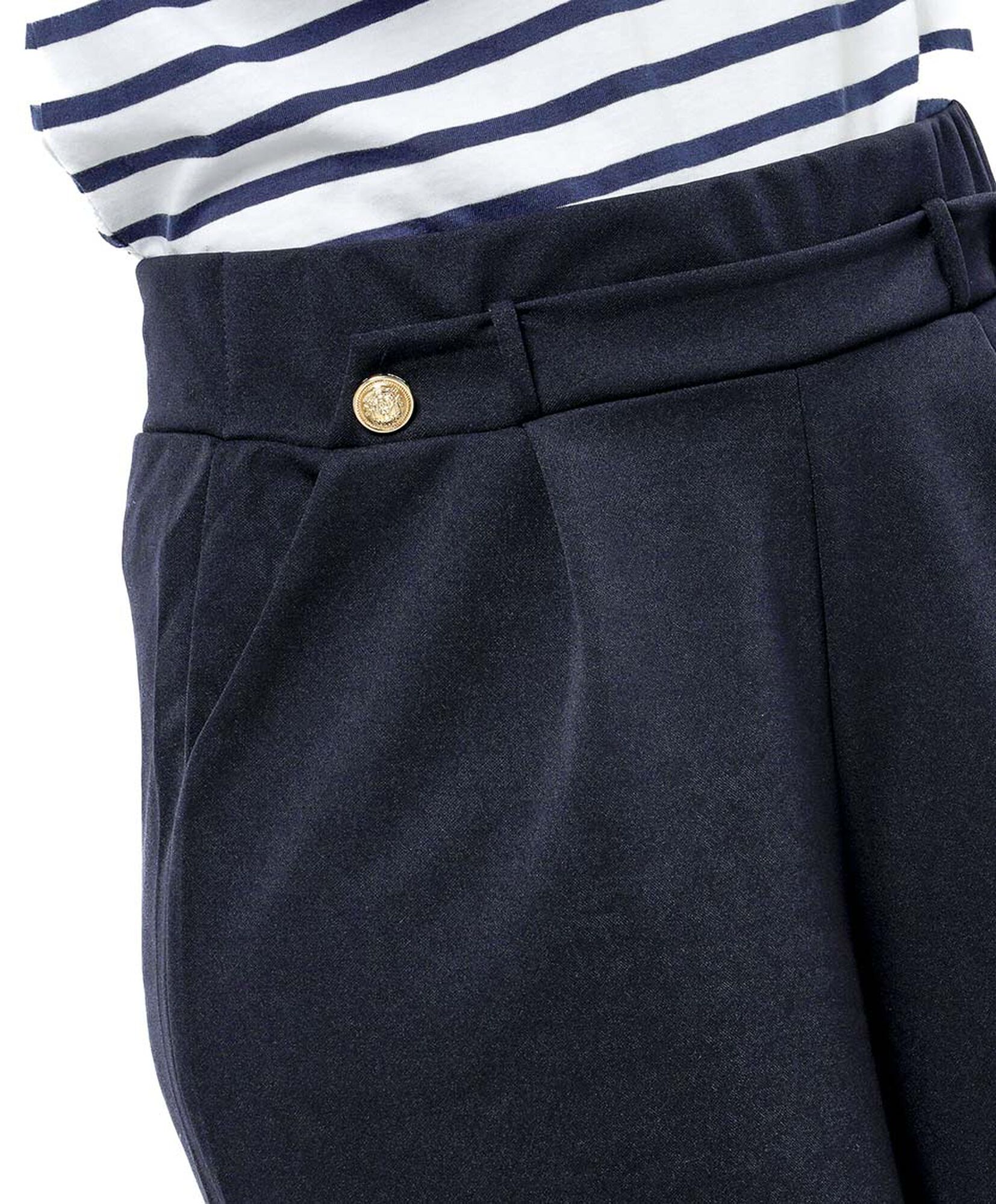 Pantalón mujer botones pretina Pantalón mujer botones pretina