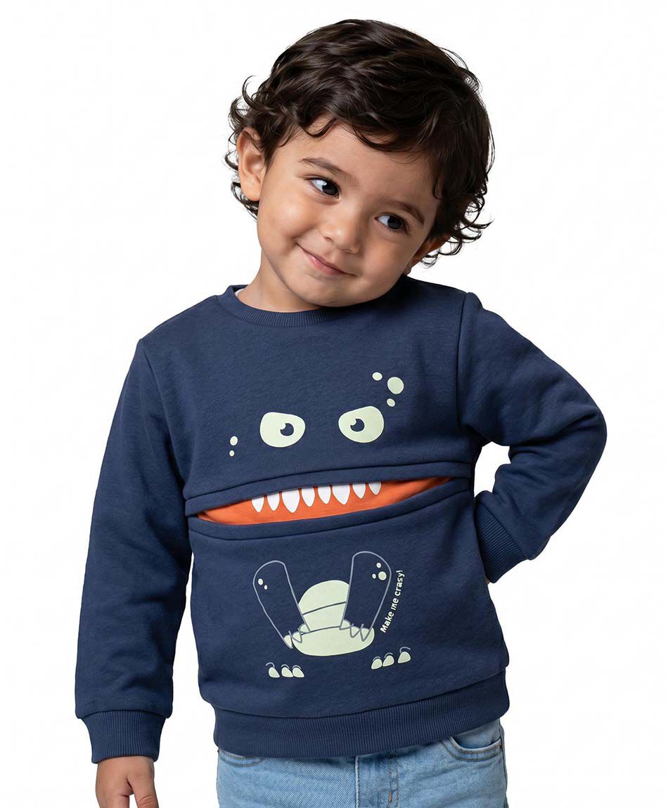 Poler&oacute;n beb&eacute; dise&ntilde;o monstruo