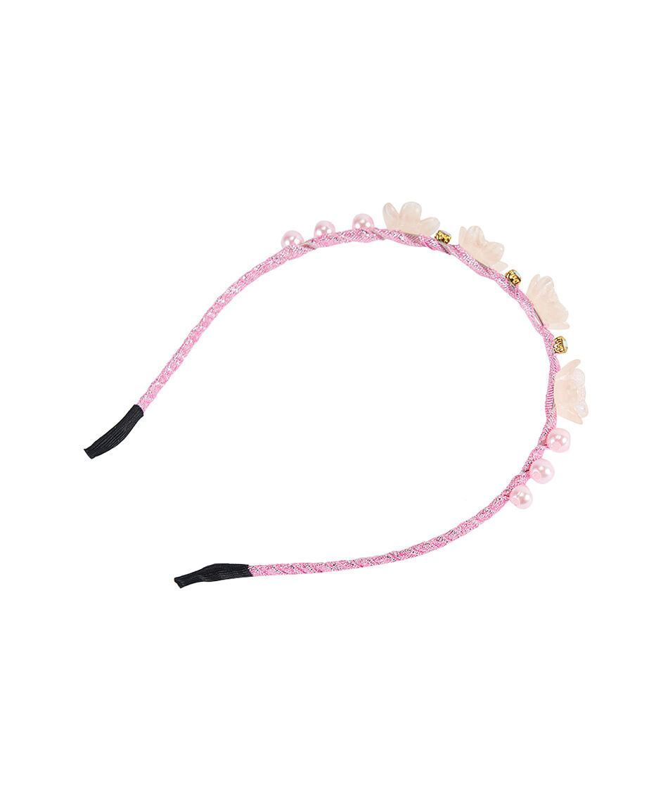 Cintillo infantil flores