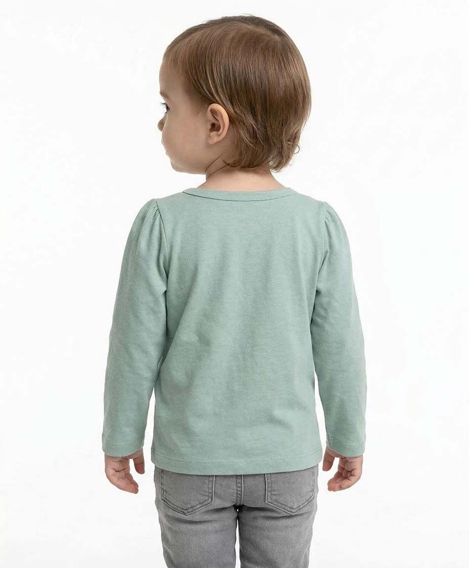 Polera beb&eacute; b&aacute;sica manga larga