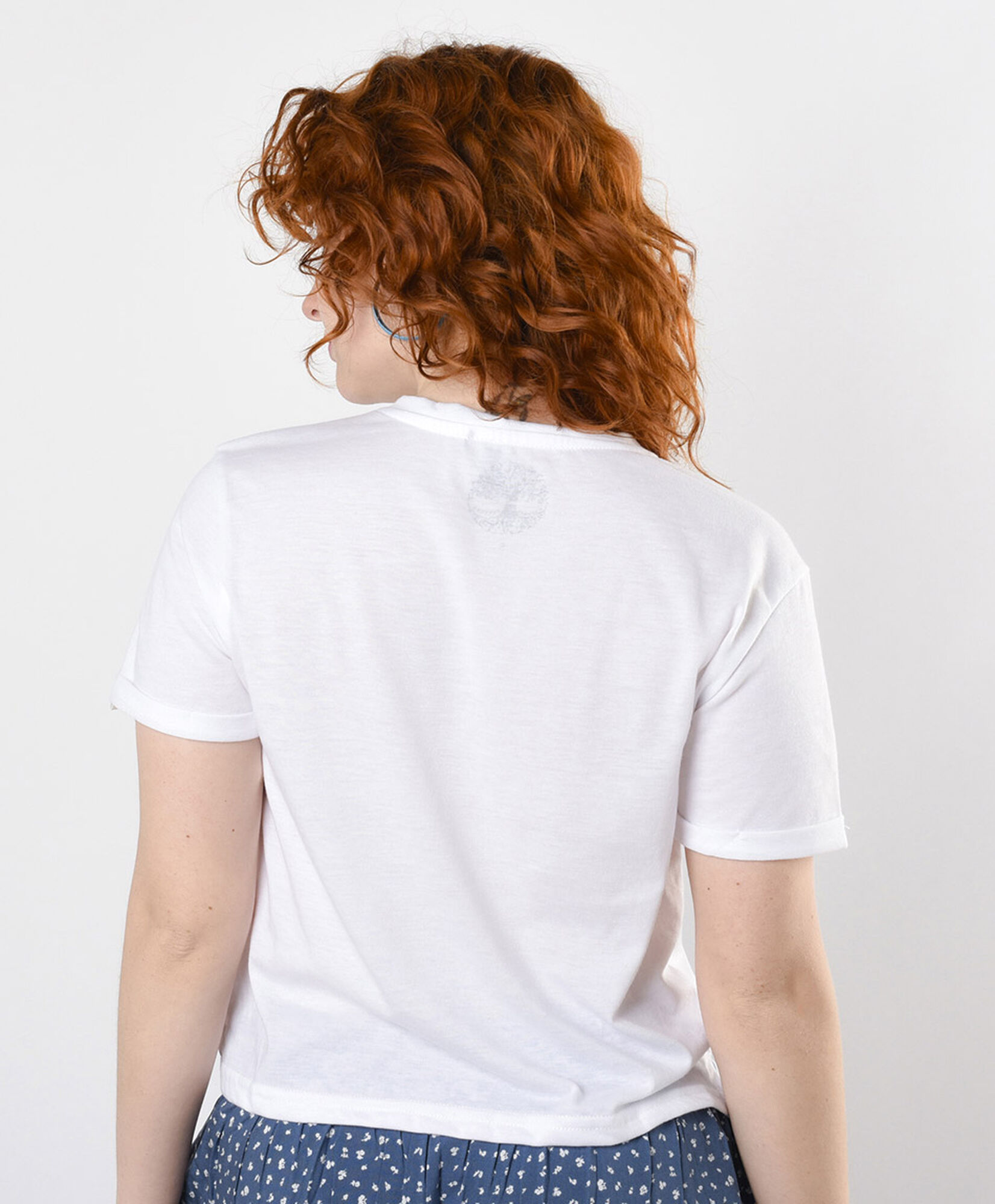 Polera mujer estampado lazo Polera mujer estampado lazo