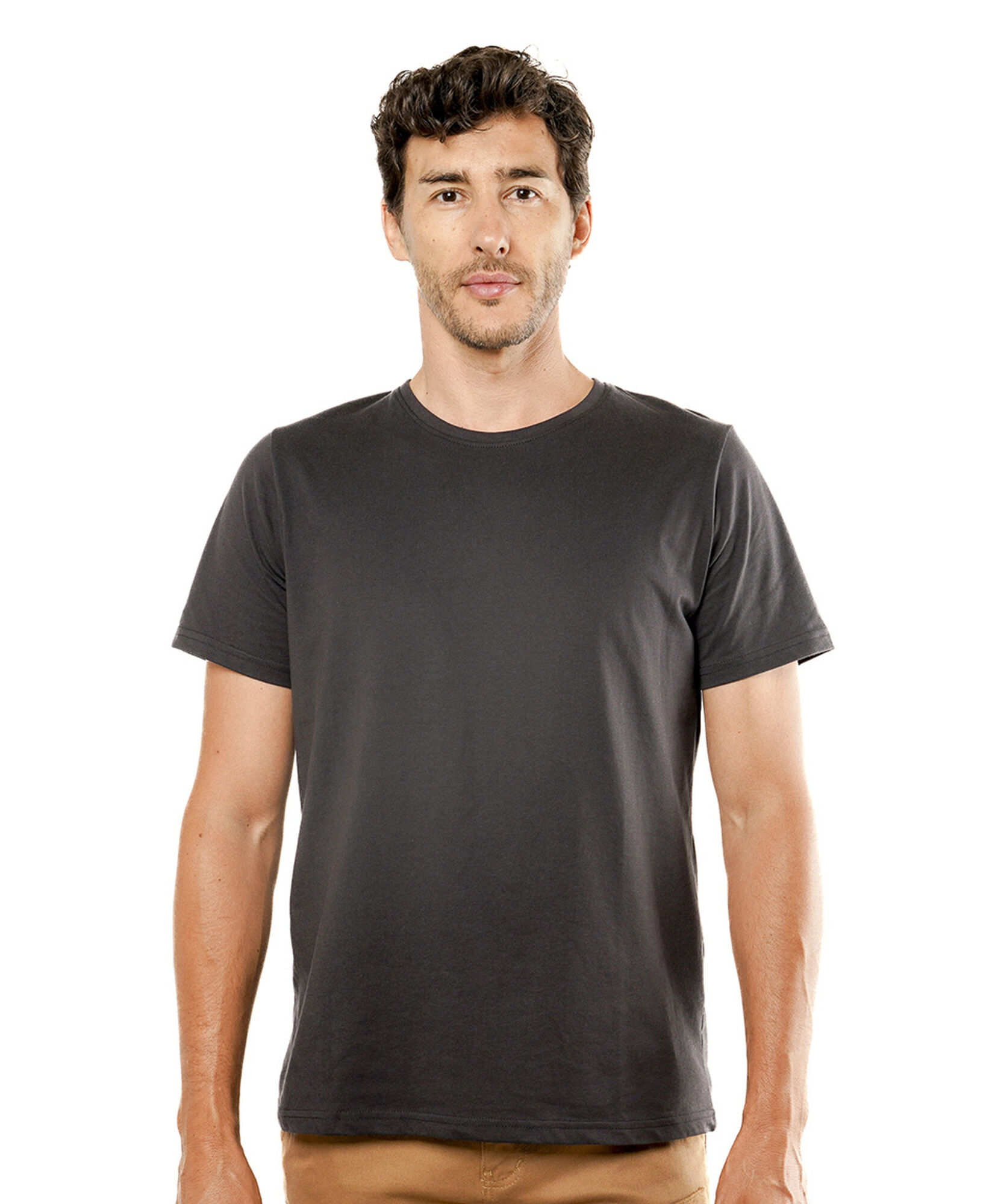 Polera hombre lisa básica colores Polera hombre lisa básica colores