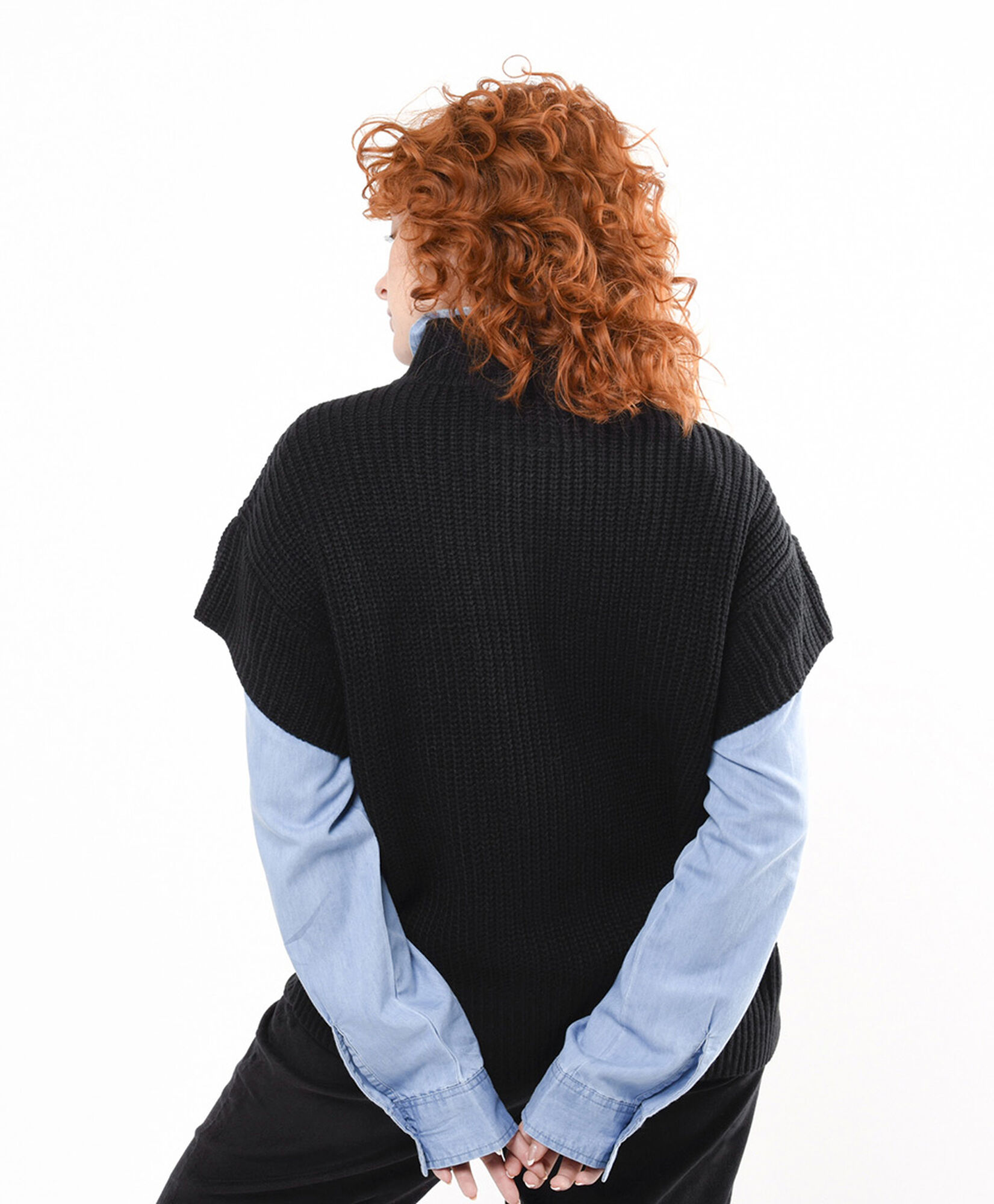 Sweater mujer black oversize Sweater mujer black oversize