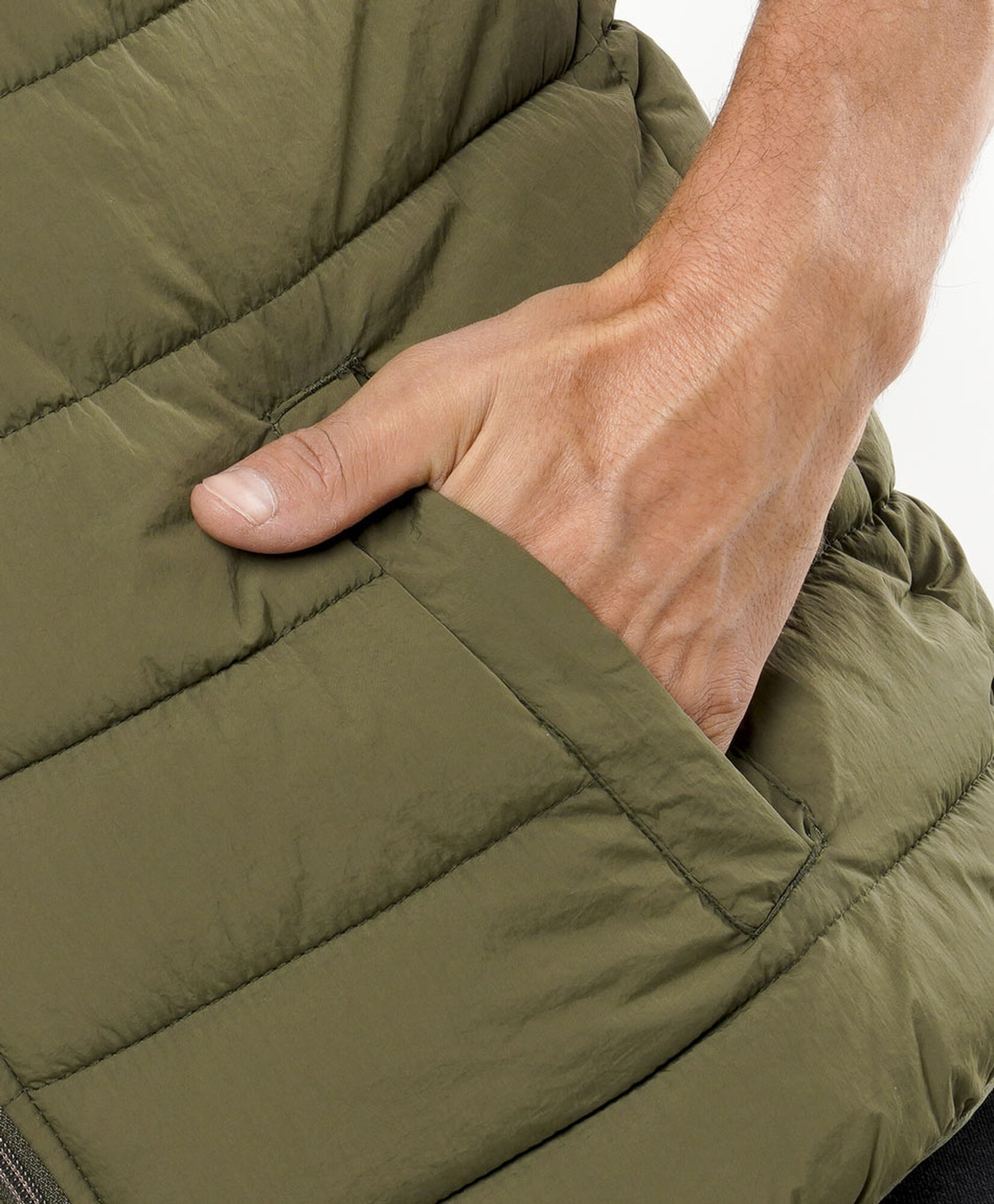 Parka hombre sin mangas estilo pescador Parka hombre sin mangas estilo pescador