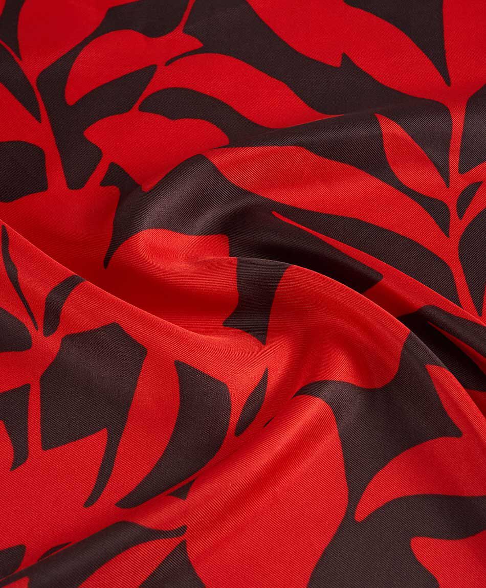 Pa&ntilde;uelo mujer dise&ntilde;o rojo