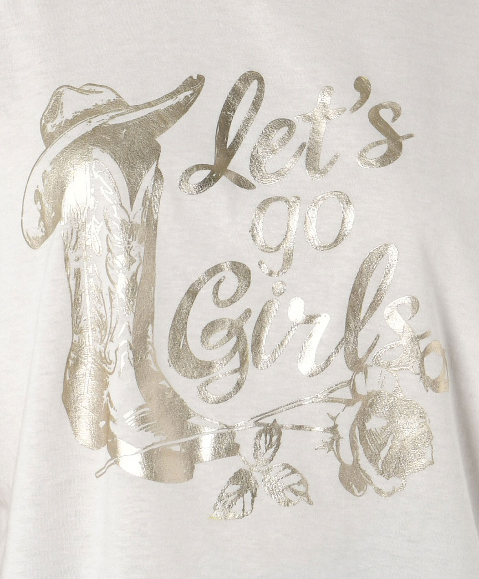 Polera mujer estampado vaquero Polera mujer estampado vaquero