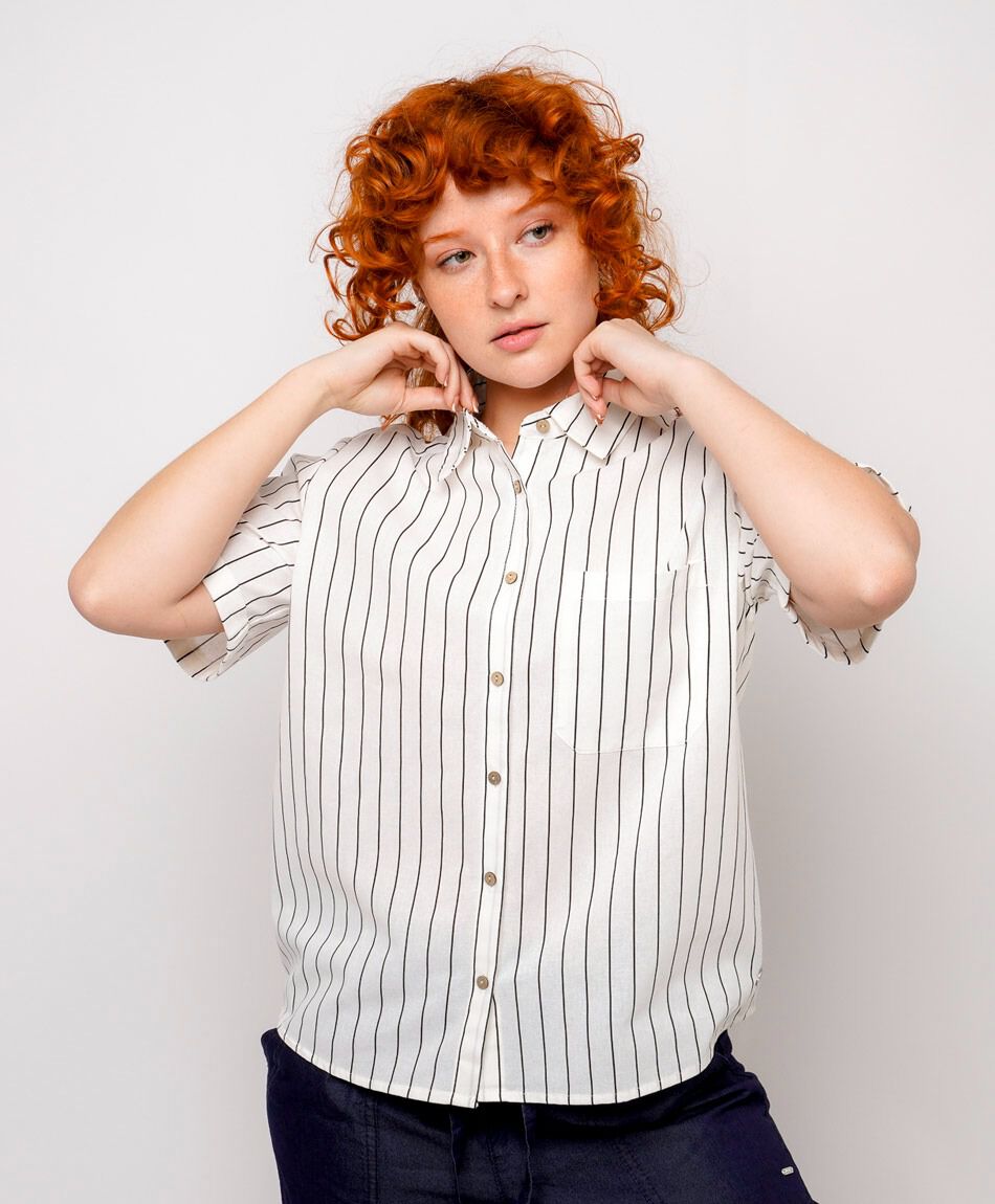 Blusa mujer dise&ntilde;o rayas