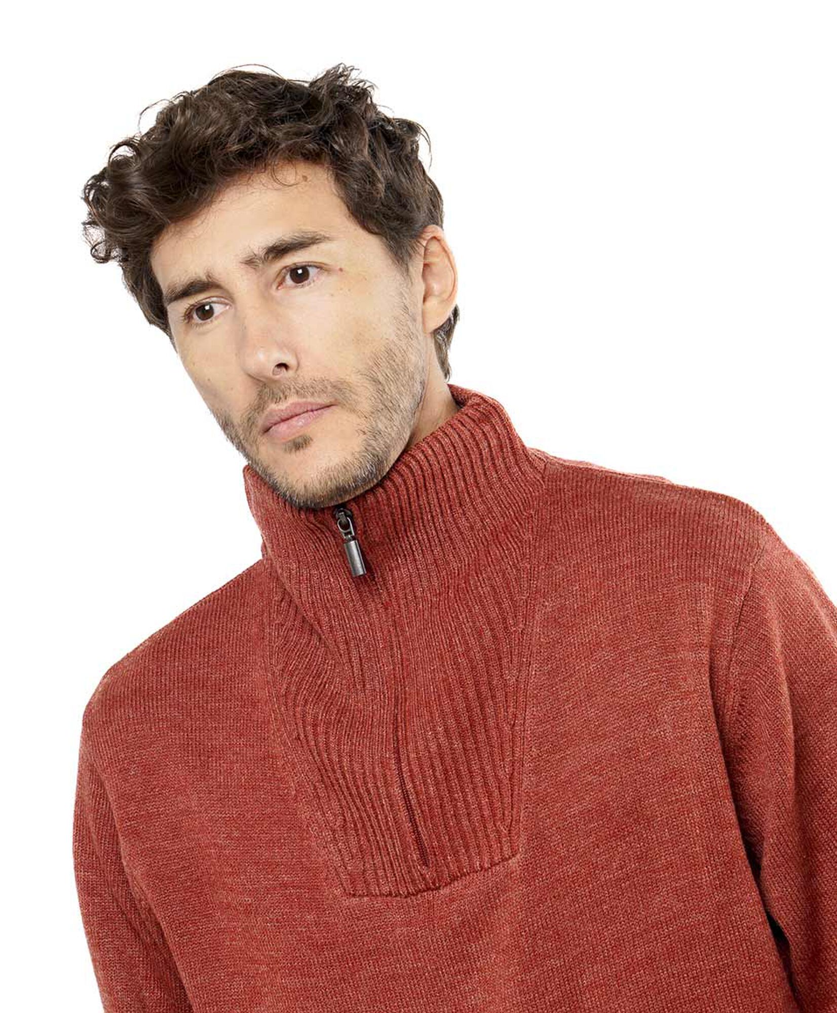 Sweater hombre medio cierre Sweater hombre medio cierre
