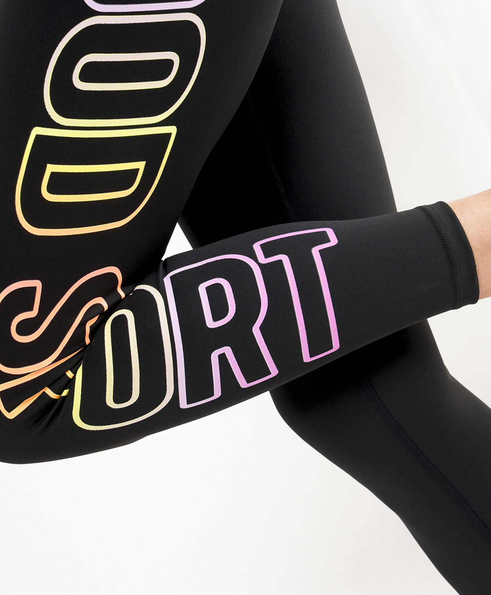 Calza deportiva mujer texto colores Calza deportiva mujer texto colores