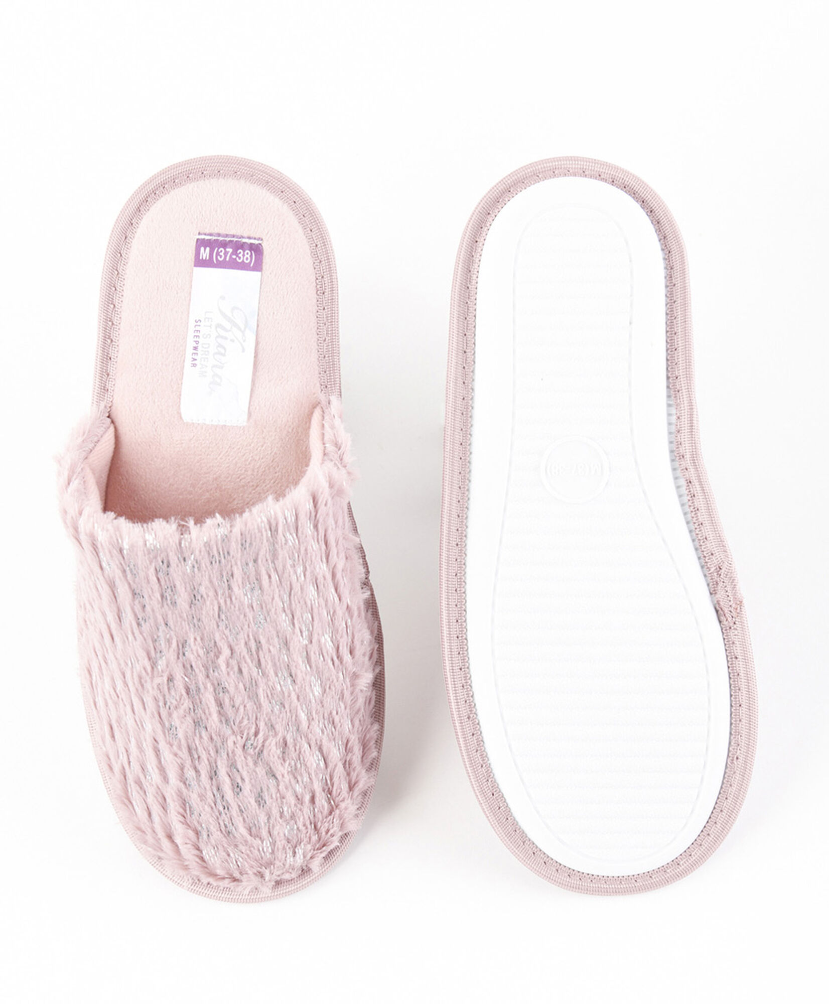 Pantufla mujer brillante Pantufla mujer brillante