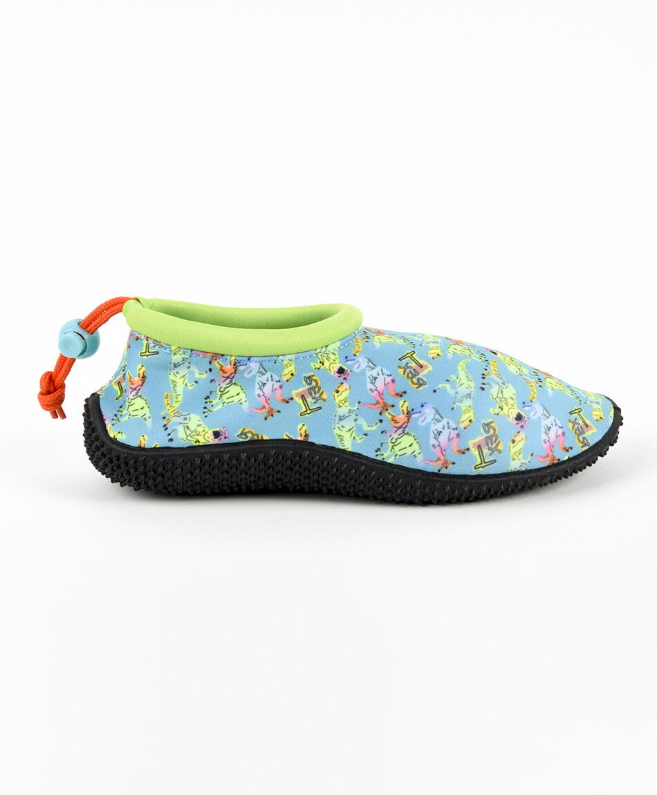 Zapato de agua ni&ntilde;o estampado dinosaurios