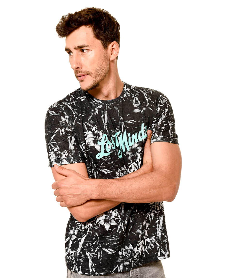 Polera fashion flores