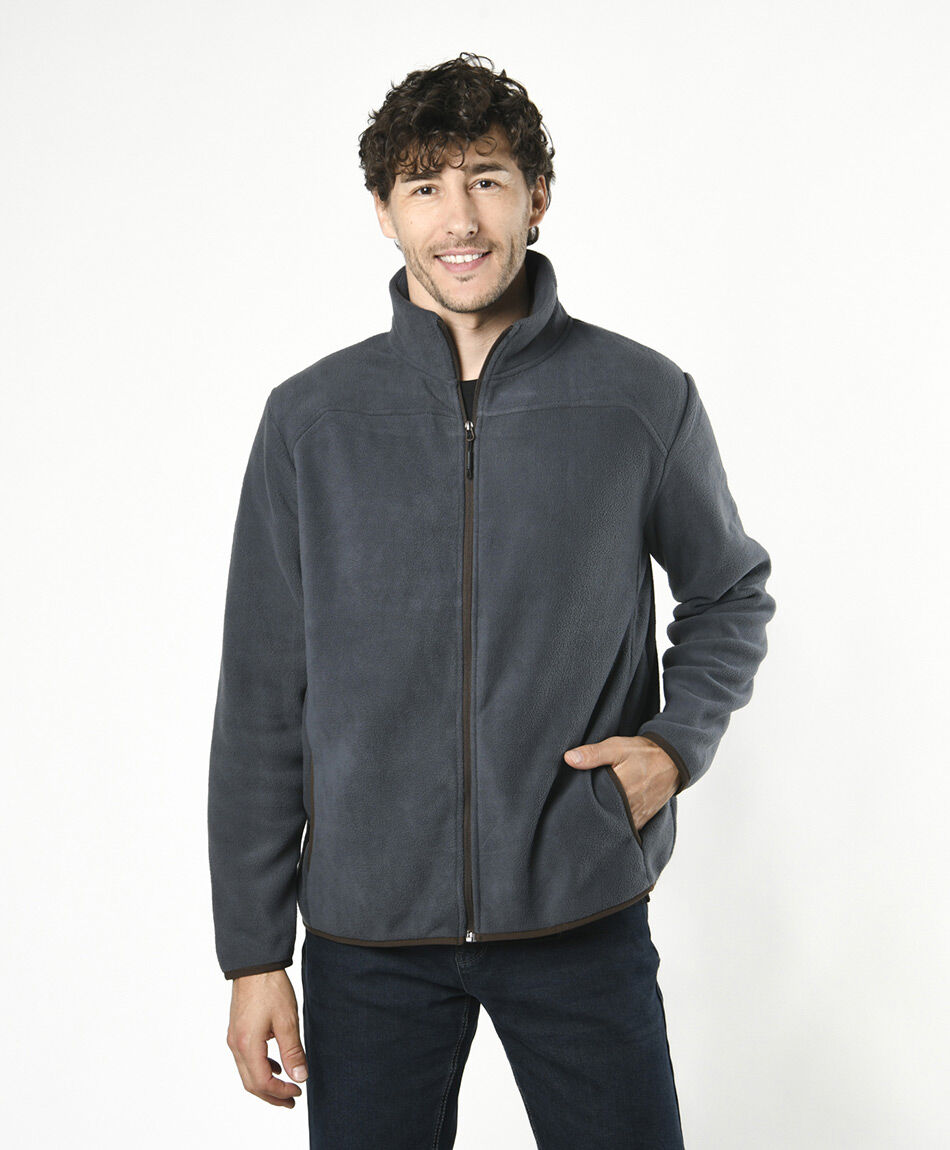Polar hombre gris