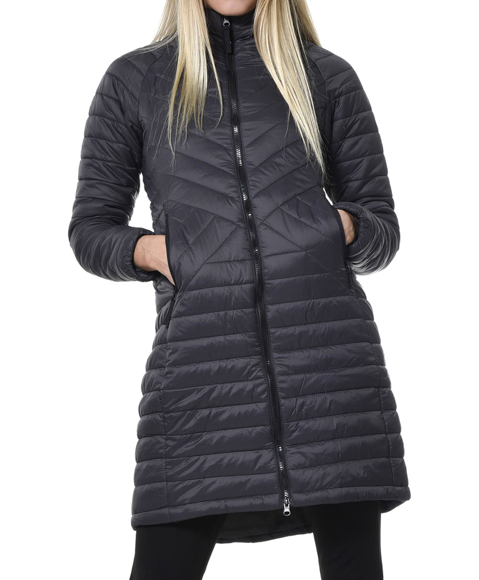 Parka larga entallada Parka larga entallada