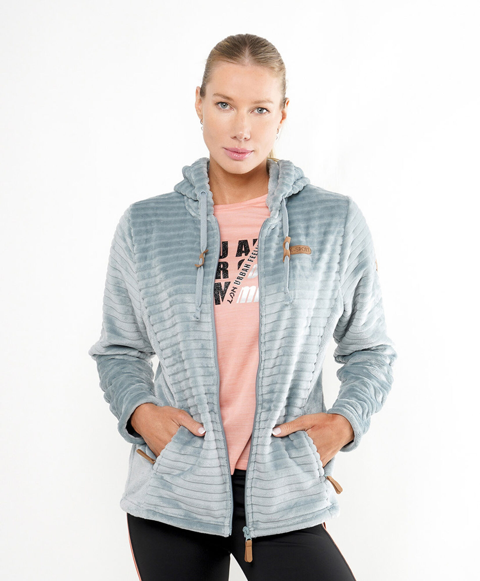 Polar deportivo mujer líneas Polar deportivo mujer líneas