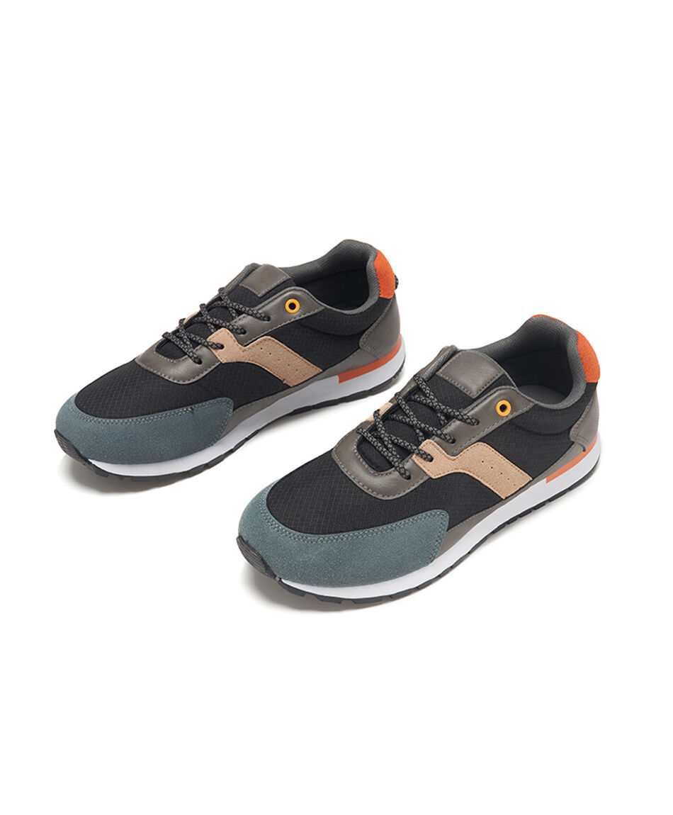 Zapatilla hombre retro colores