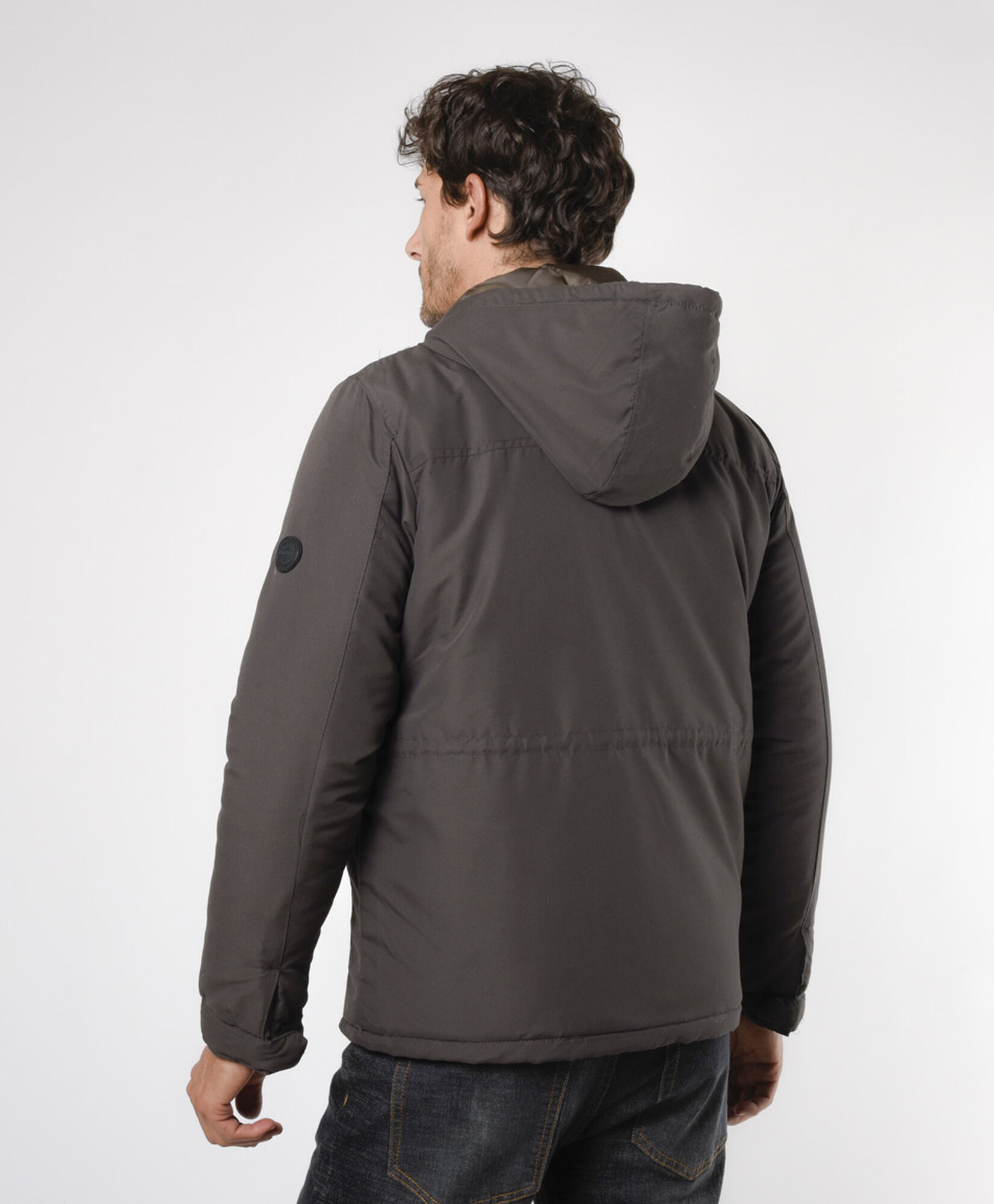 Parka hombre bolsillos cuadrados Parka hombre bolsillos cuadrados