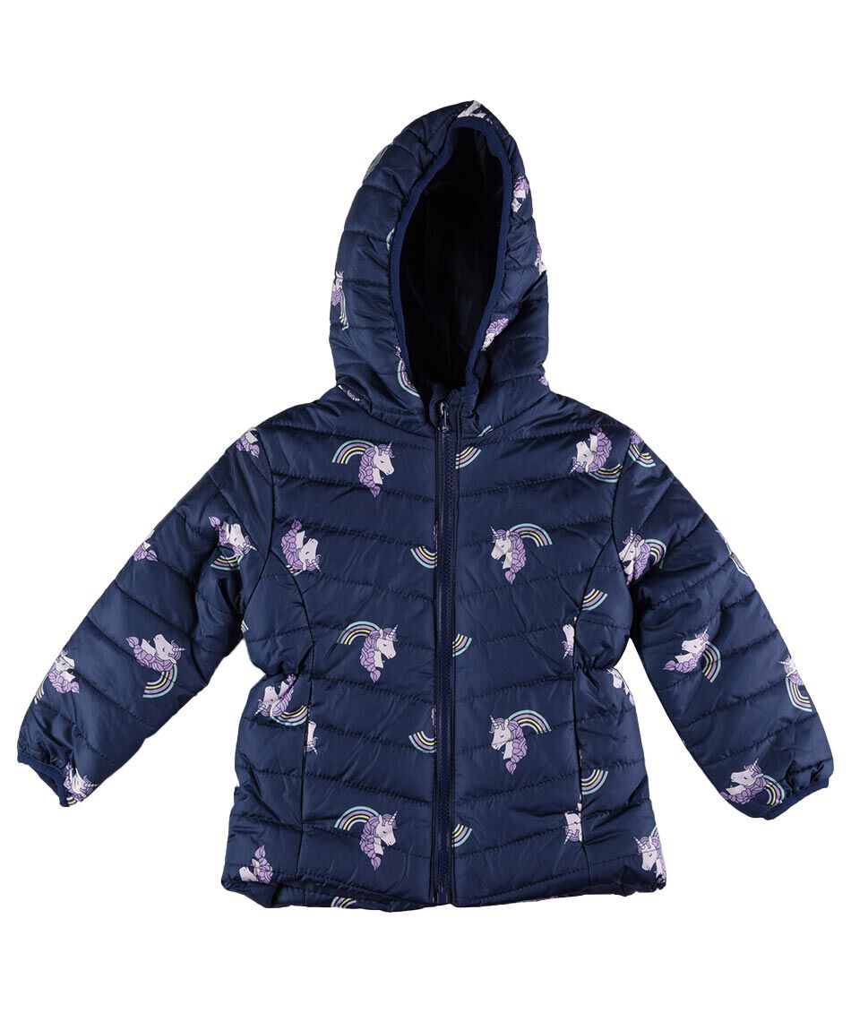 Parka estampado unicornio