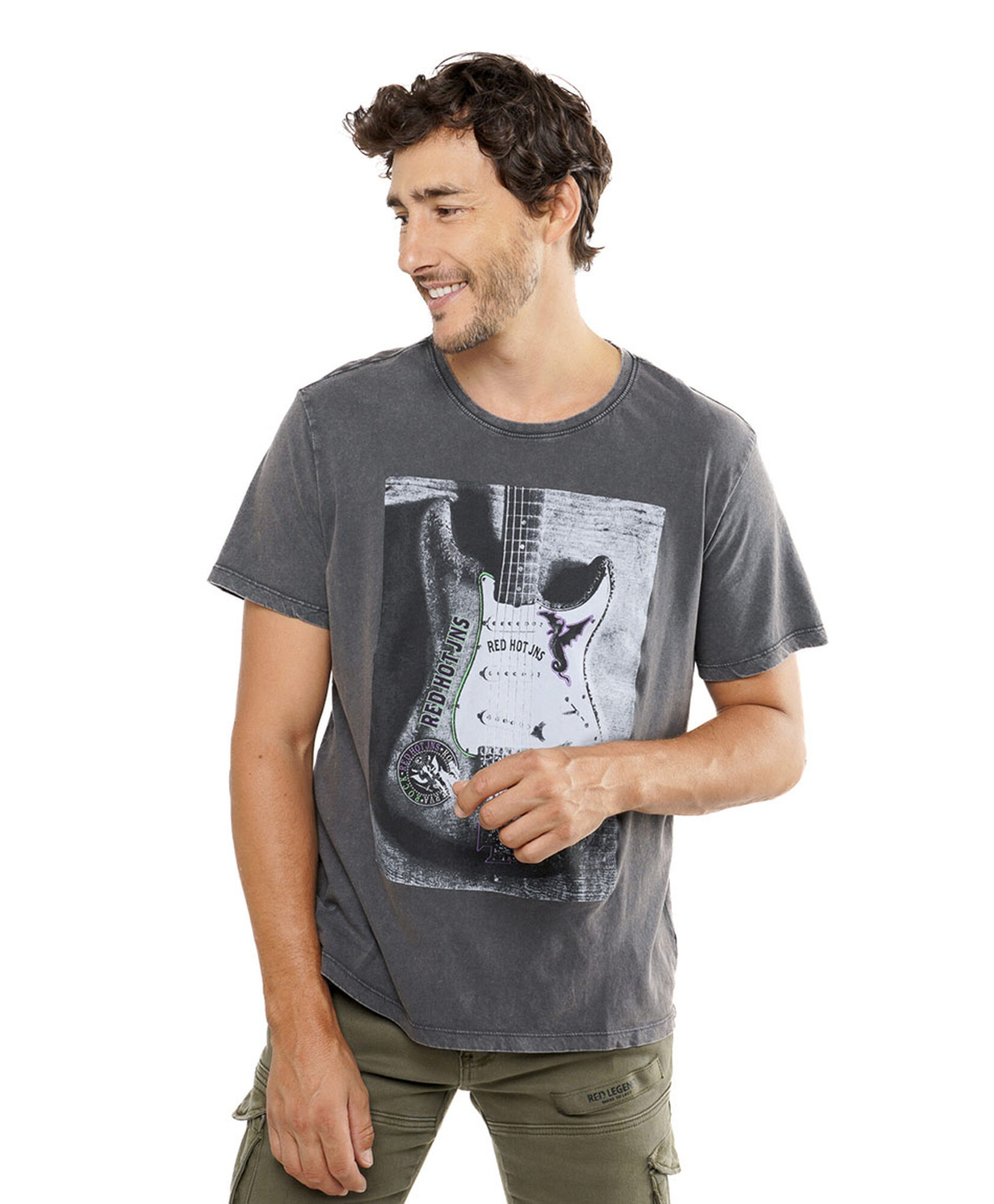 Polera hombre guitarra Polera hombre guitarra