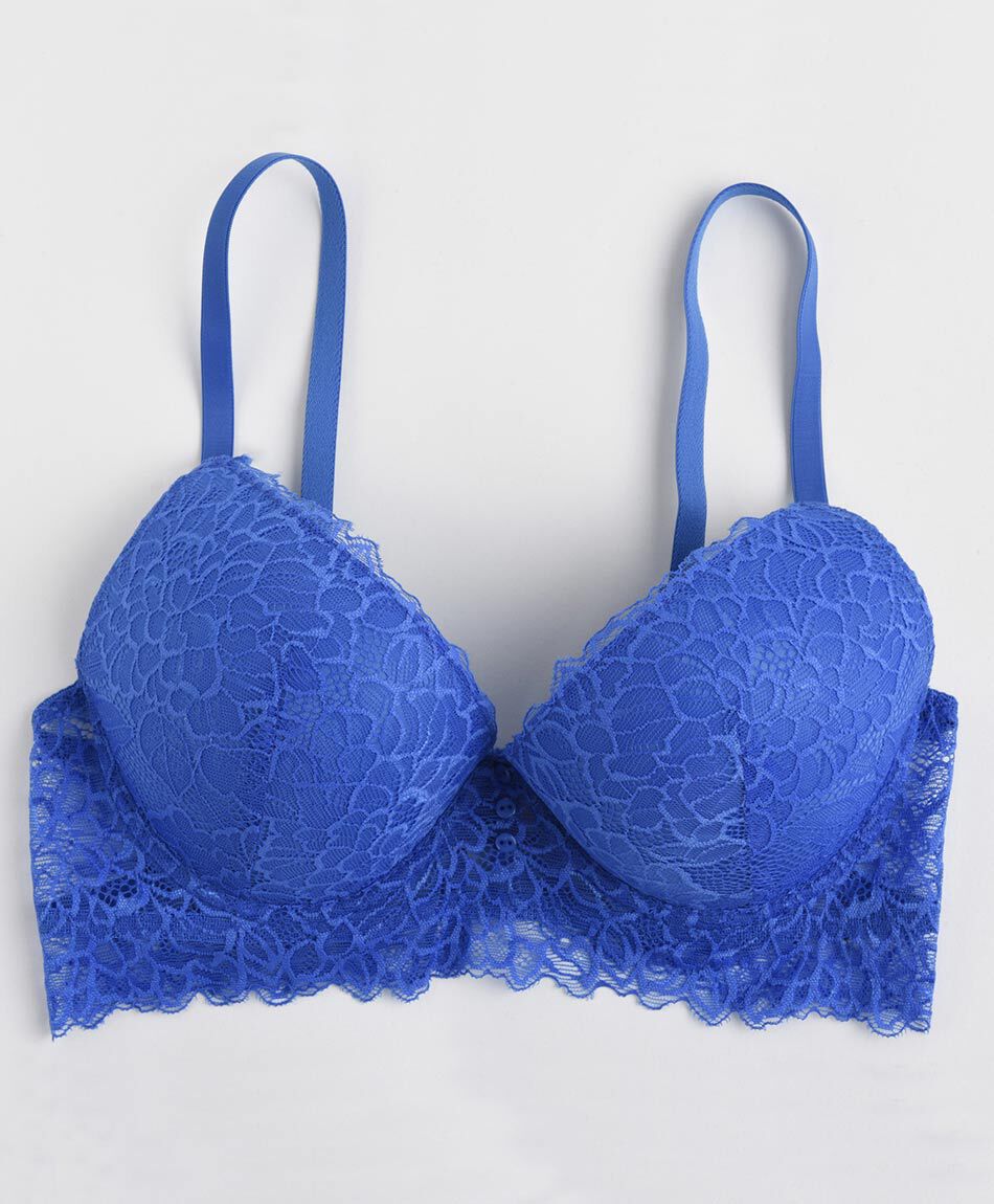 Sost&eacute;n mujer encaje botones