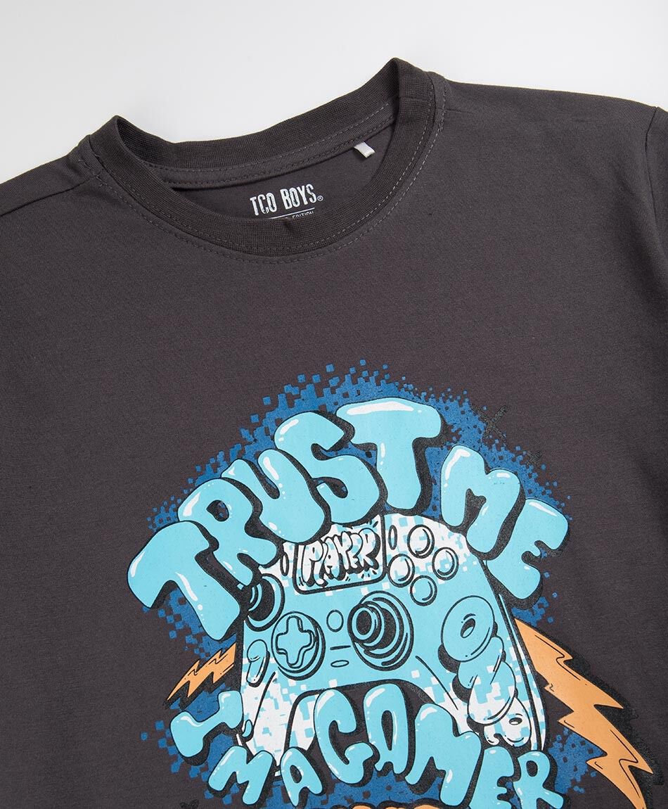 Polera ni&ntilde;o gamer