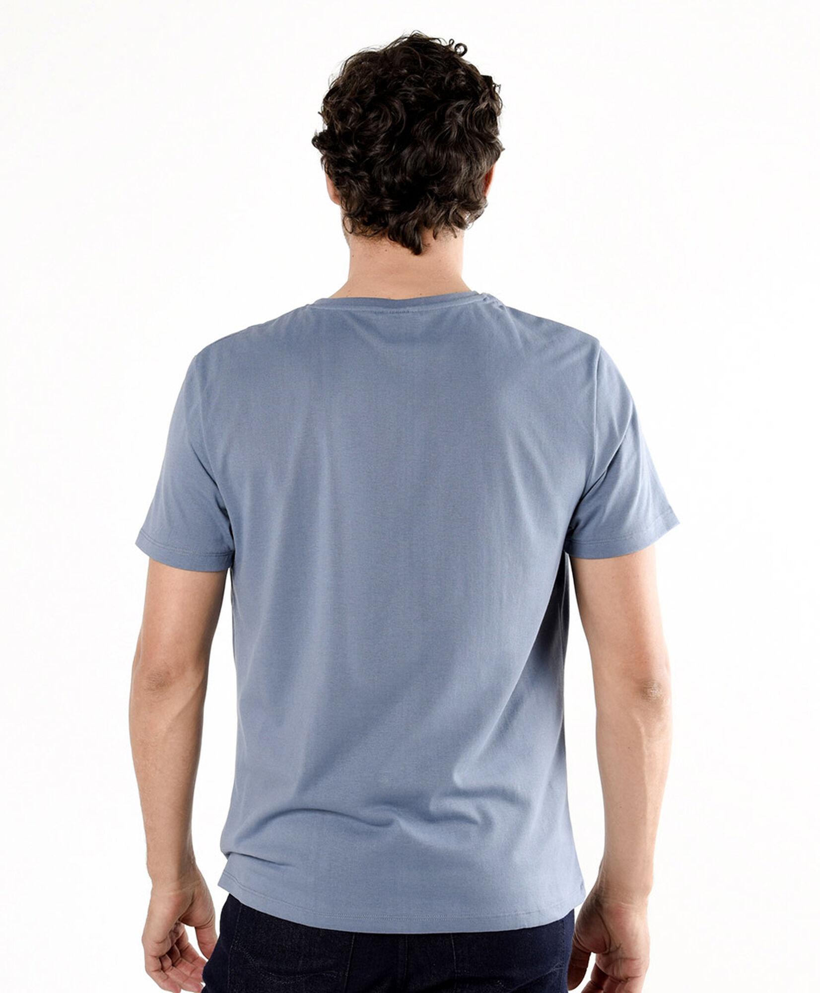 Polera hombre lisa parche gamer Polera hombre lisa parche gamer