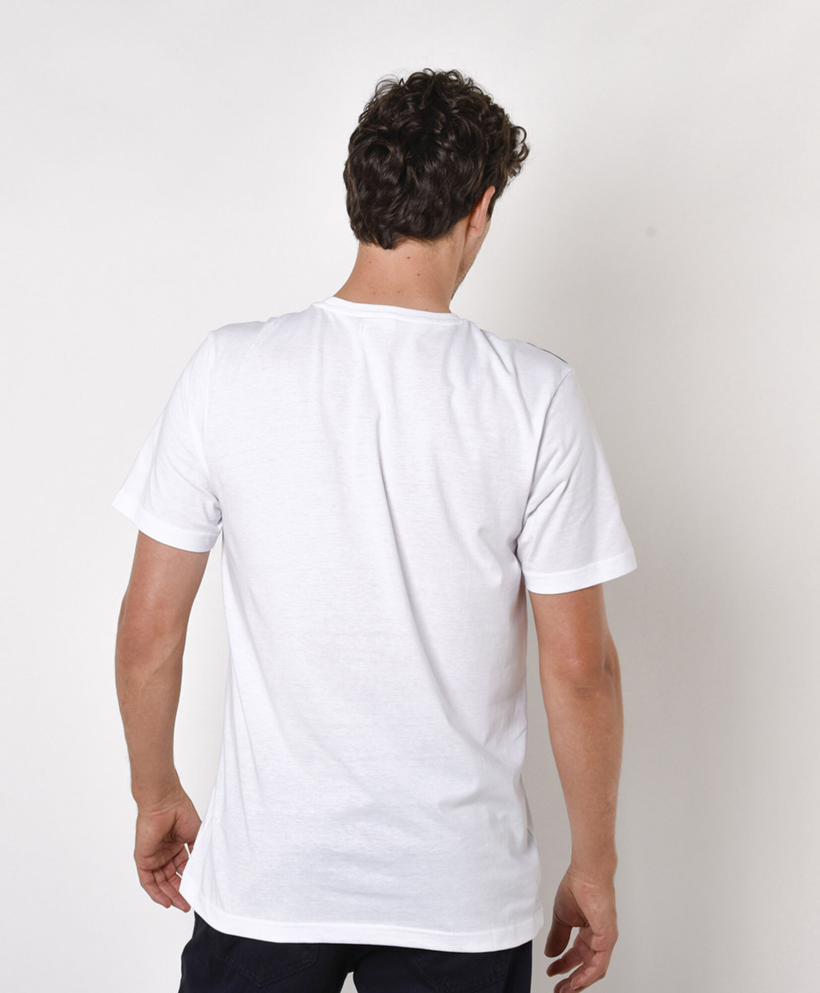 Polera hombre frase hombro Polera hombre frase hombro