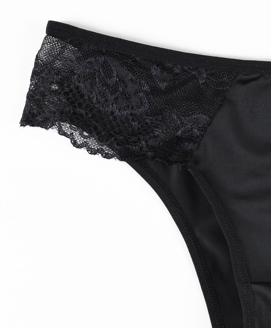Tanga mujer encajes