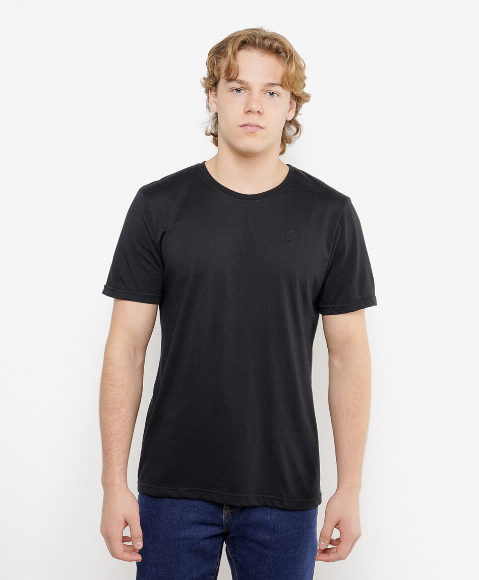 Polera hombre b&aacute;sica lisa