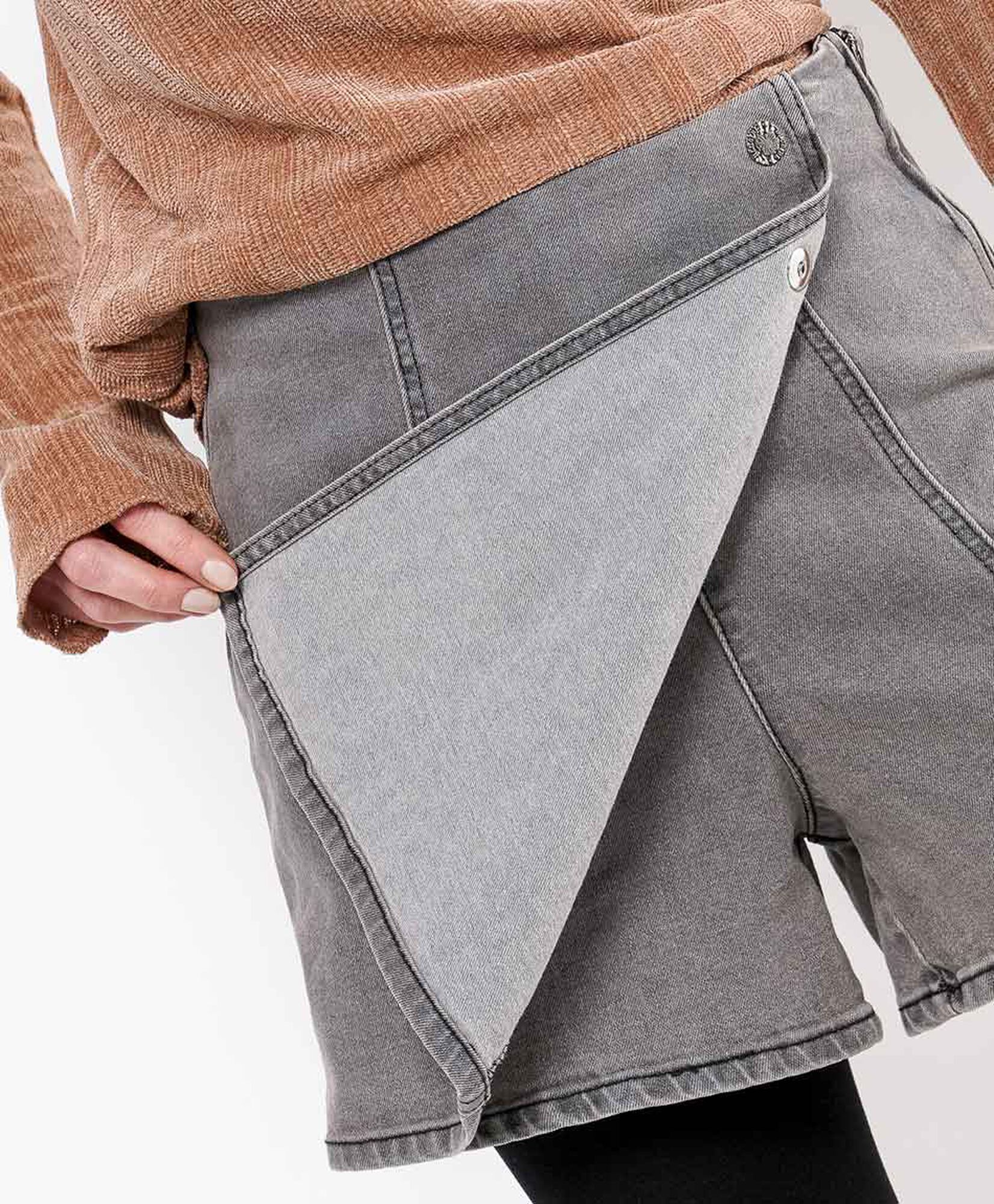 Mini falda mujer short denim Mini falda mujer short denim