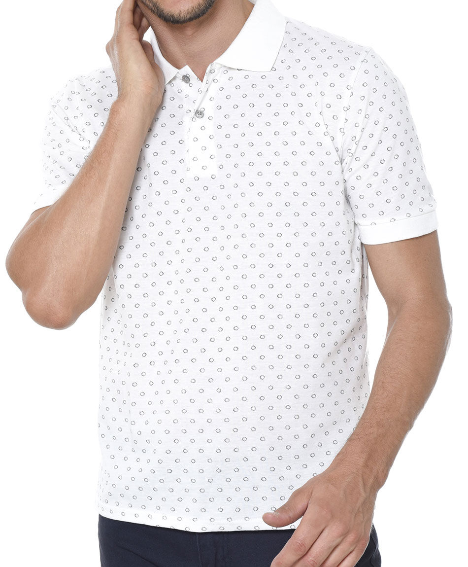 Polera cuello polo