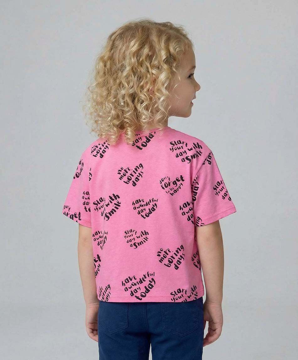 Polera ni&ntilde;a frases