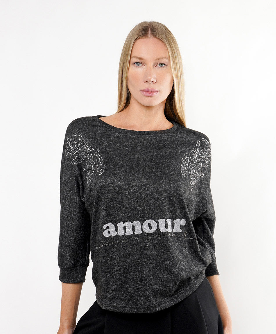 Polera mujer amour melange