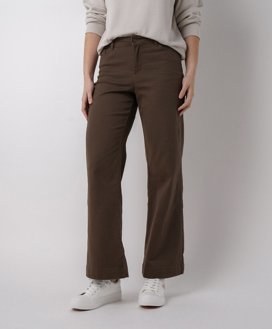 Jeans mujer chocolate