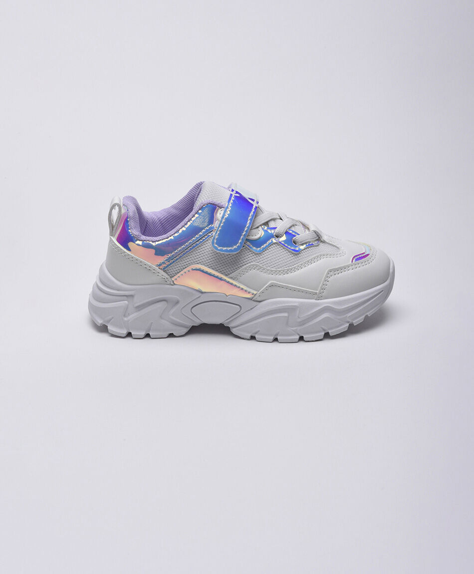 Zapatillas infantil chunky brillos