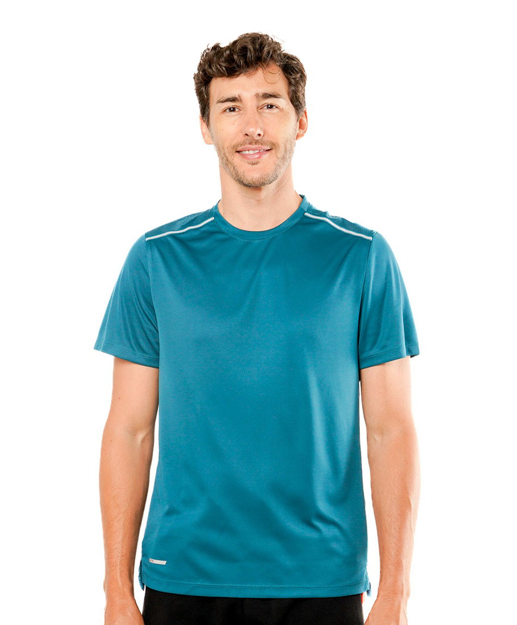 Polera deportiva hombre doble línea Polera deportiva hombre doble línea