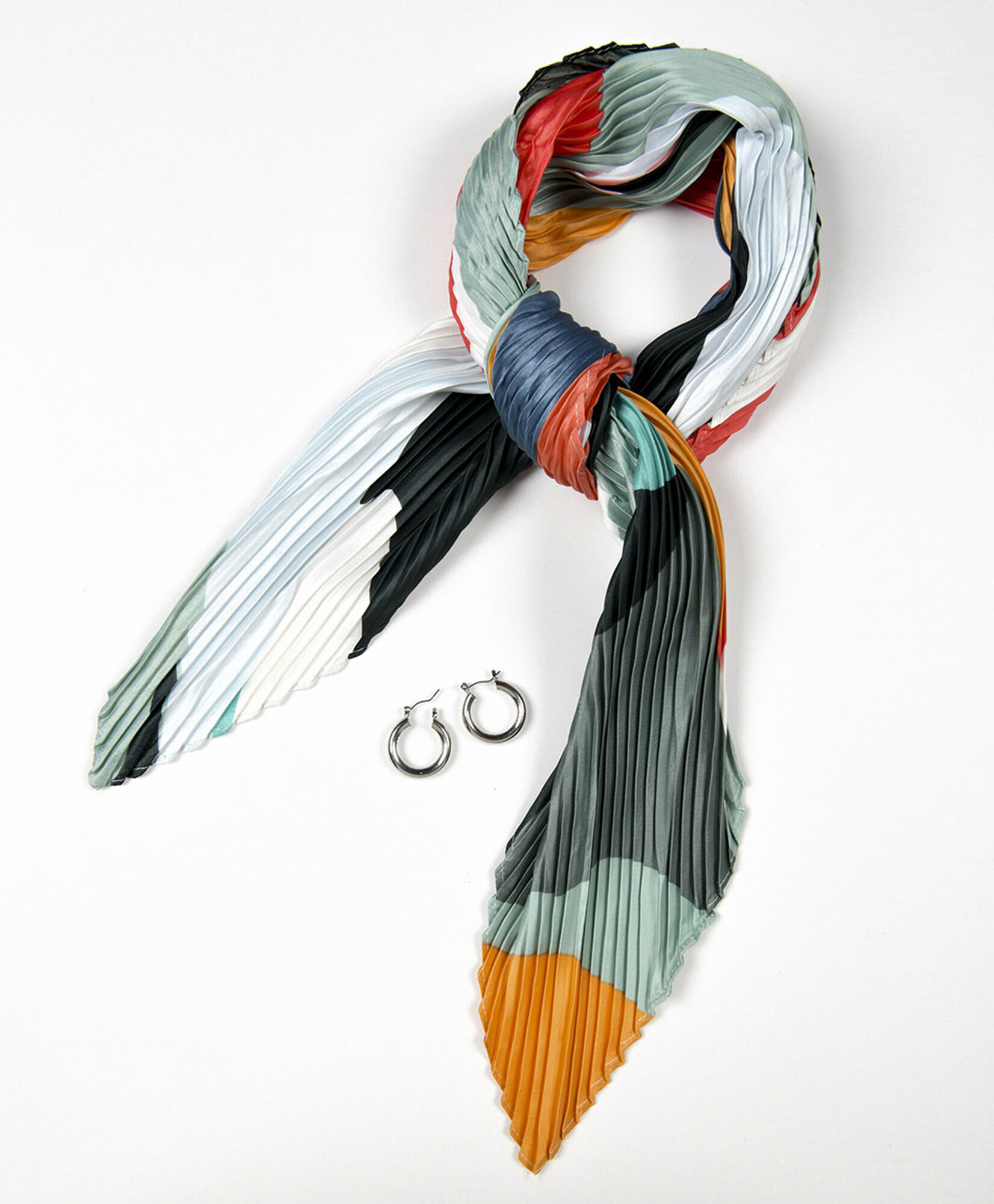 Set aros + pañuelo mujer colores Set aros + pañuelo mujer colores