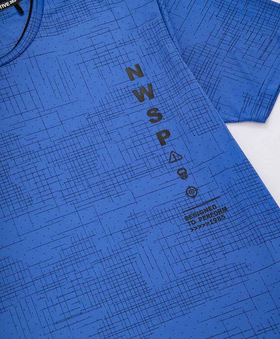 Polera deportiva hombre estilo mix