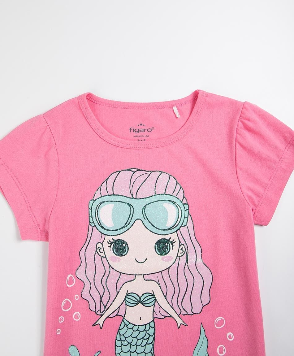 Polera beb&eacute; sirena