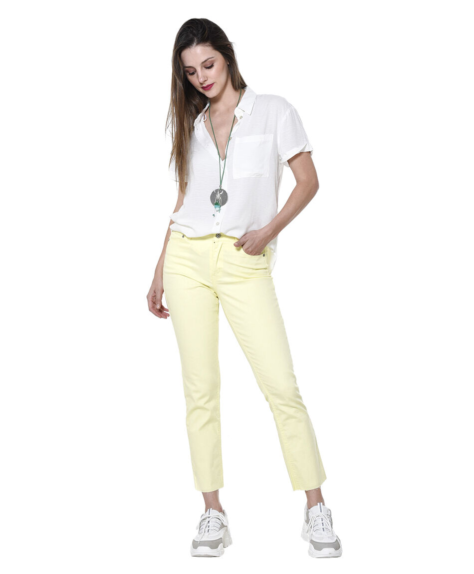 Pantalon pocket color