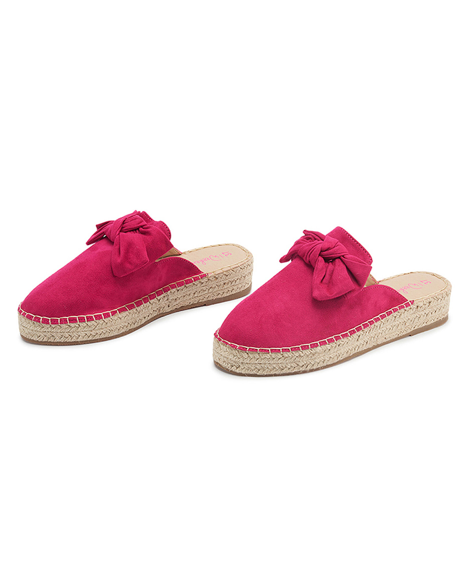 Zapato mujer rafia fucsia Zapato mujer rafia fucsia