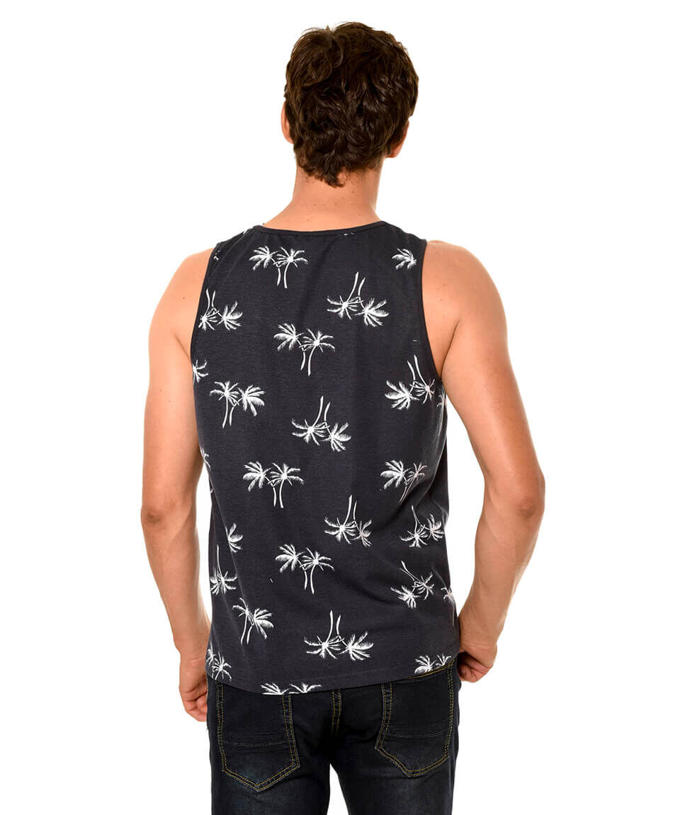 Polera surf estampada