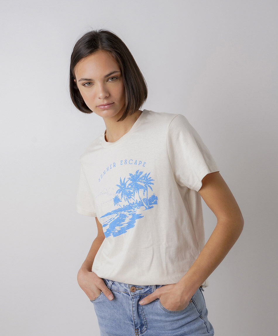 Polera mujer playa summer