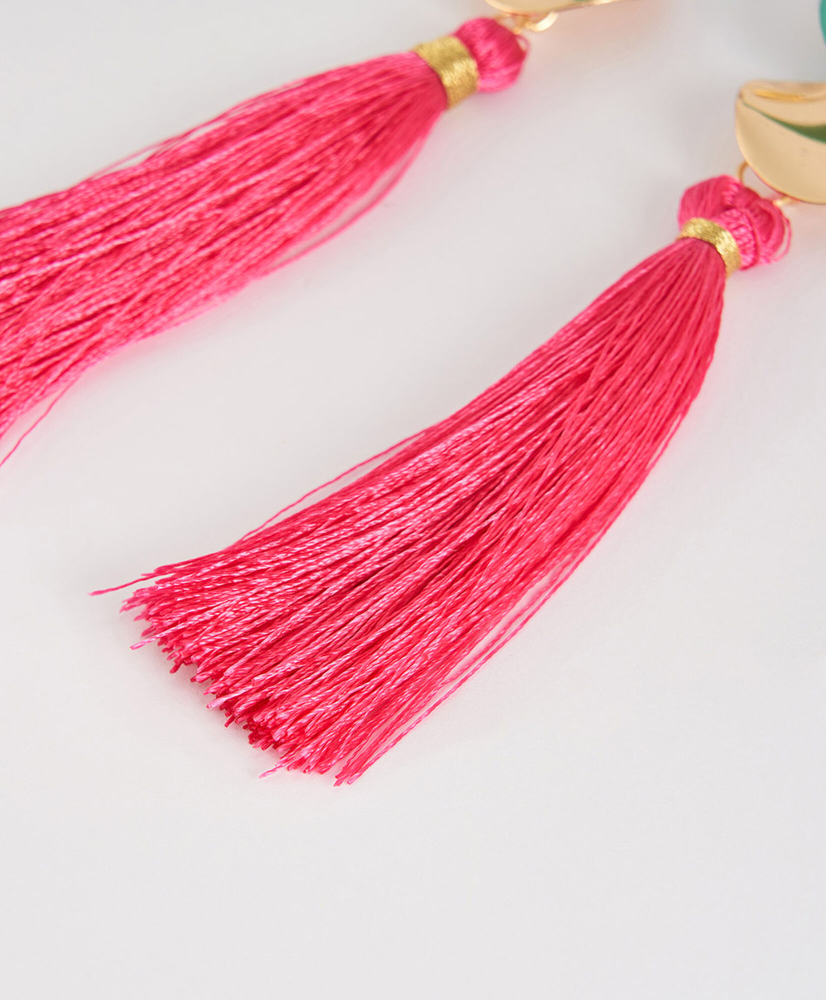 Aros mujer hilos fucsia Aros mujer hilos fucsia