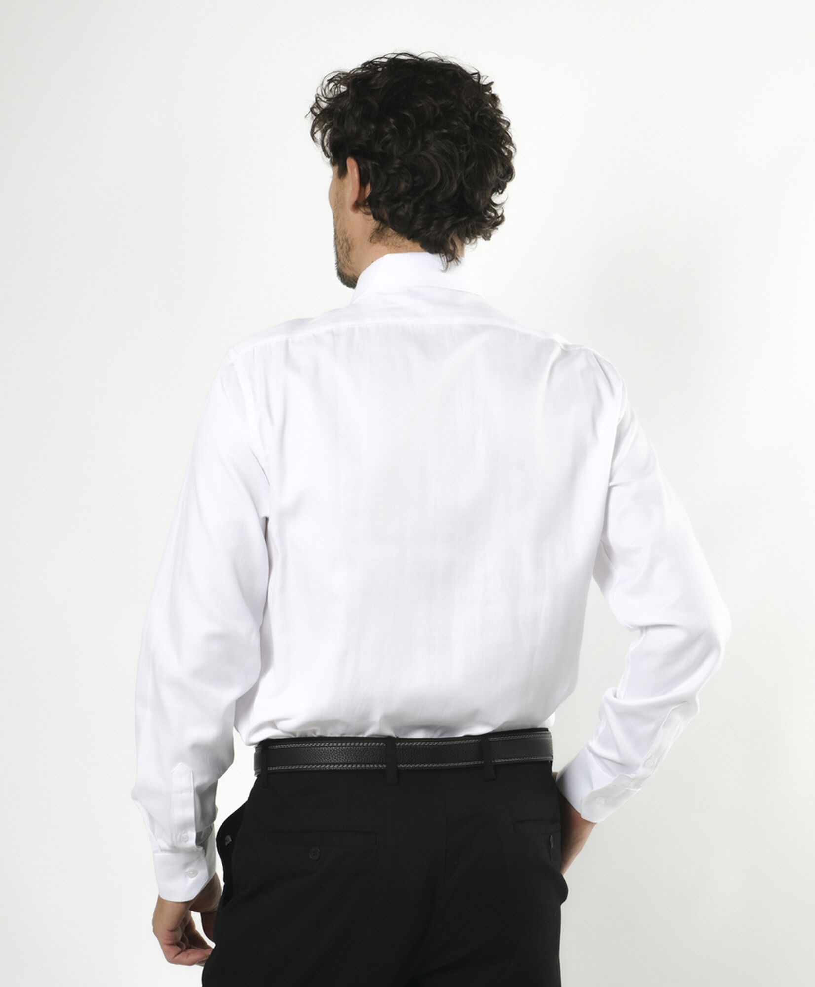Camisa hombre lisa blanca Camisa hombre lisa blanca