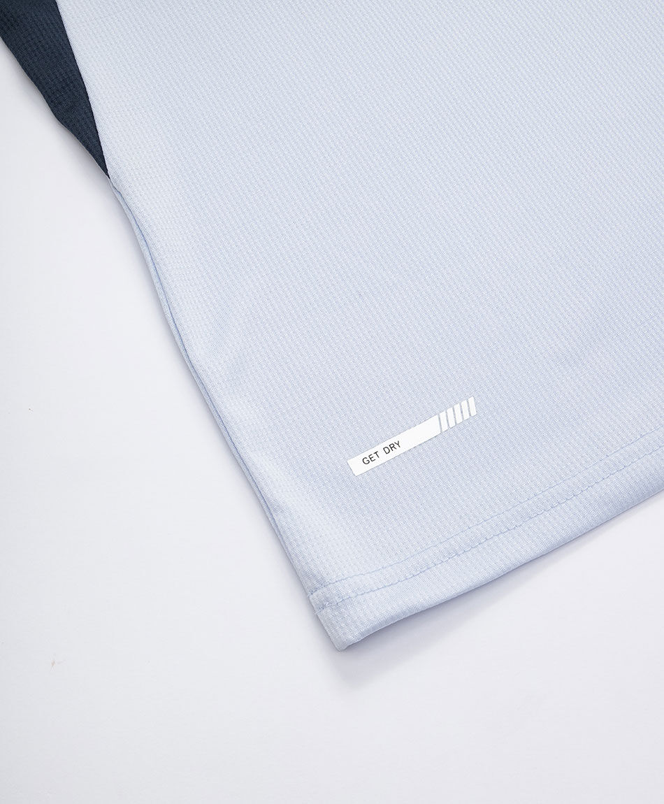 Polera deportiva hombre runner white