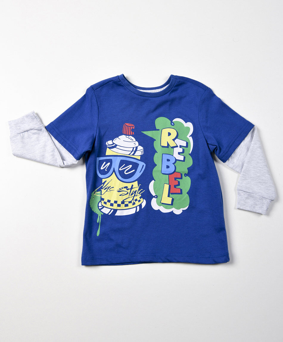 Polera bebé graffiti