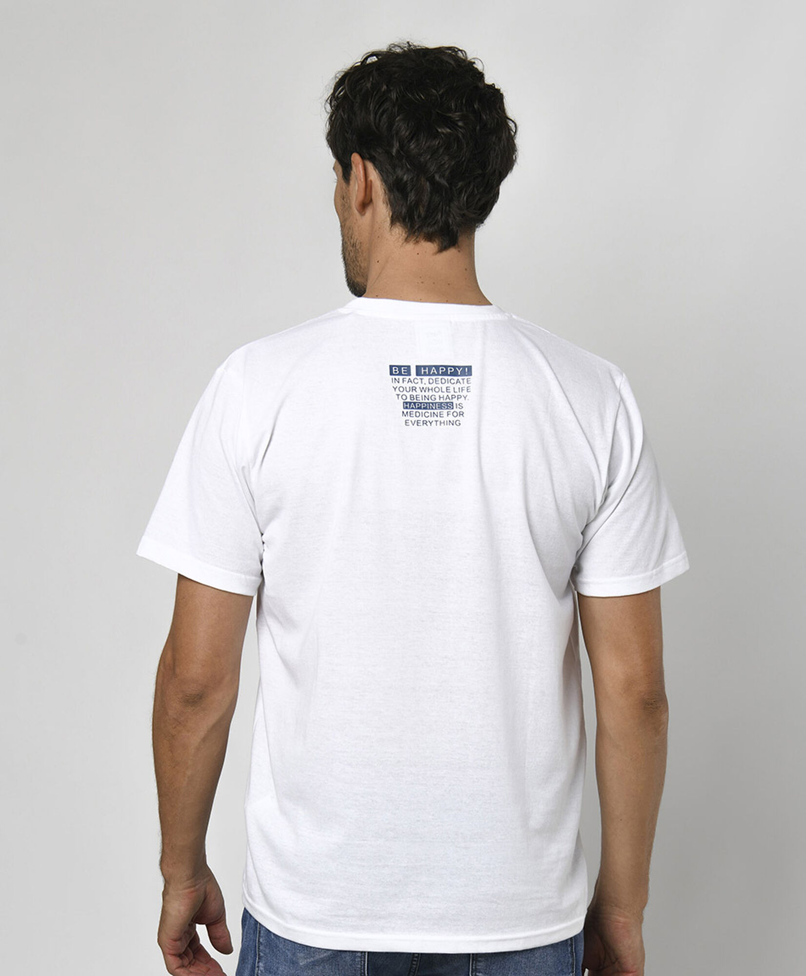 Polera hombre texto Polera hombre texto