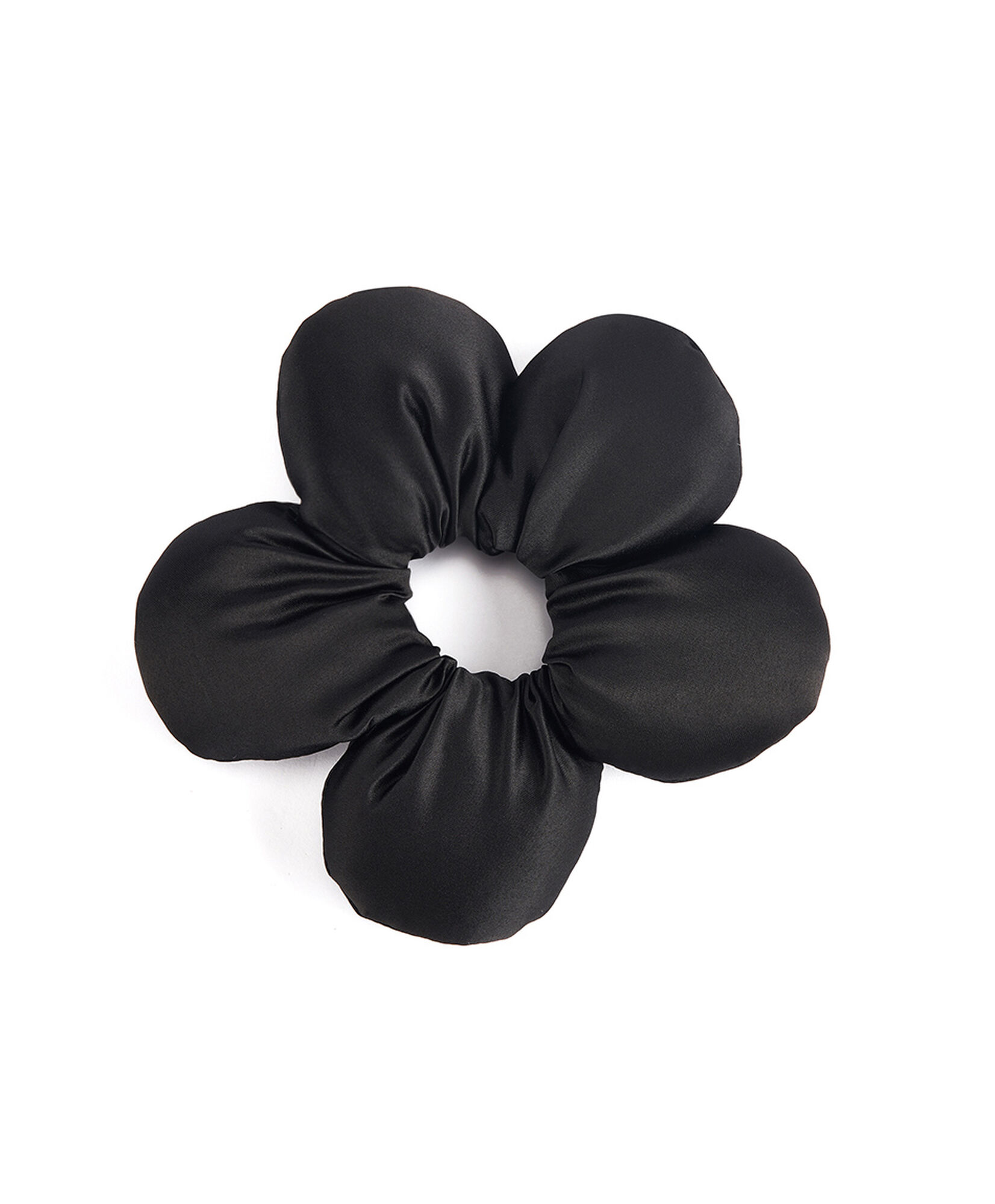 Colet mujer flor negra Colet mujer flor negra